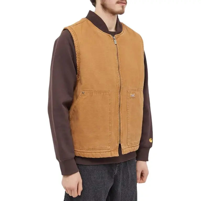 Dickies Vests Men Camel-3