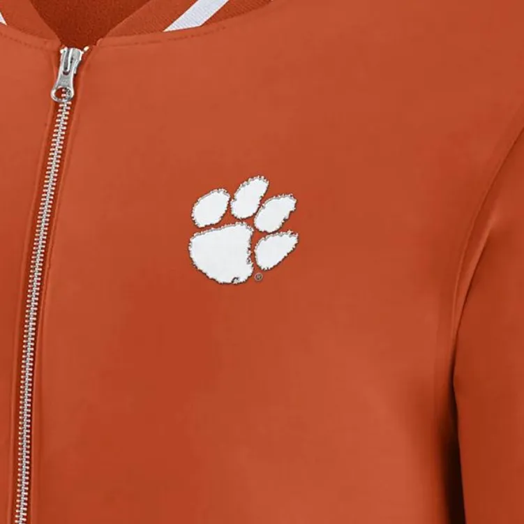 Nike Clemson Tigers Sideline Men's Nike College Full-Zip Bomber Jacket-3