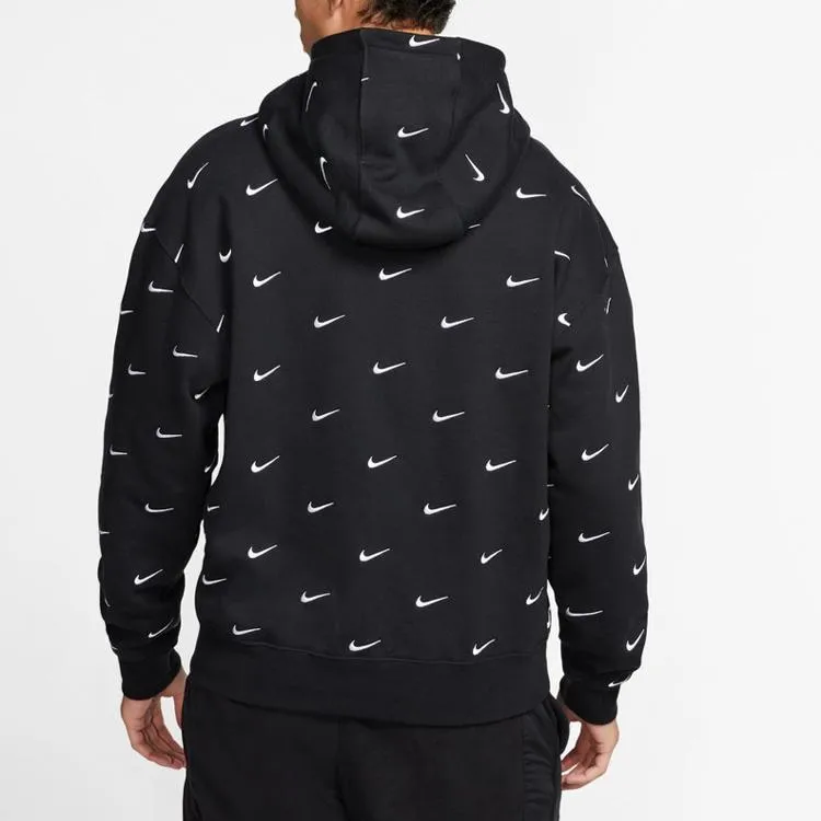 Nike All Over Swoosh Logo Hoodie-3