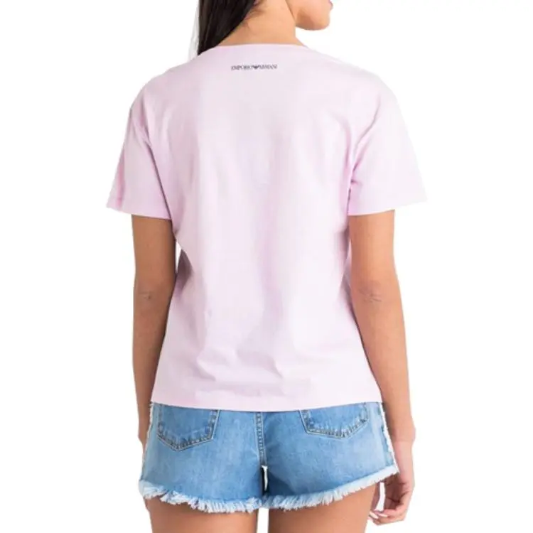 EMPORIO ARMANI T Shirts Women's Light Pink-2