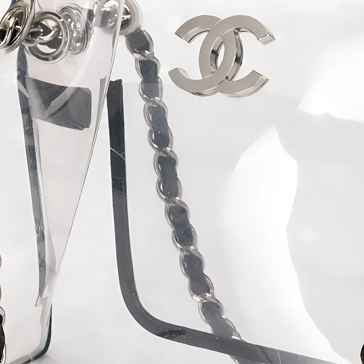 CHANEL PVC Handbag Regular Women's Multicolor-2