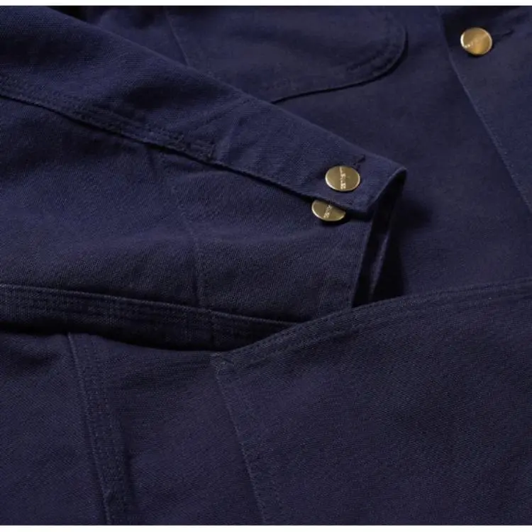 Carhartt WIP Michigan Jacket Men's Navy Blue-5