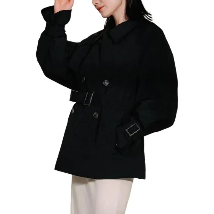 FREAK'S STORE Trench Coat Women's Black-2