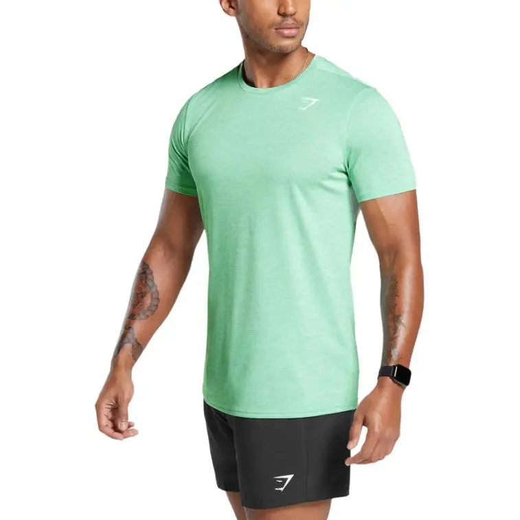 GYMSHARK T Shirts Men Green-1