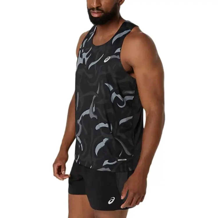 Asics Tank Tops Men Black-2