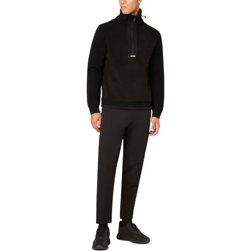 HUGO BOSS Half Zip Regular Fit Sweater-3