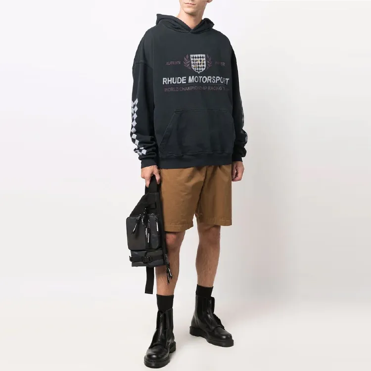 RHUDE Motor Crest Hoodie-2