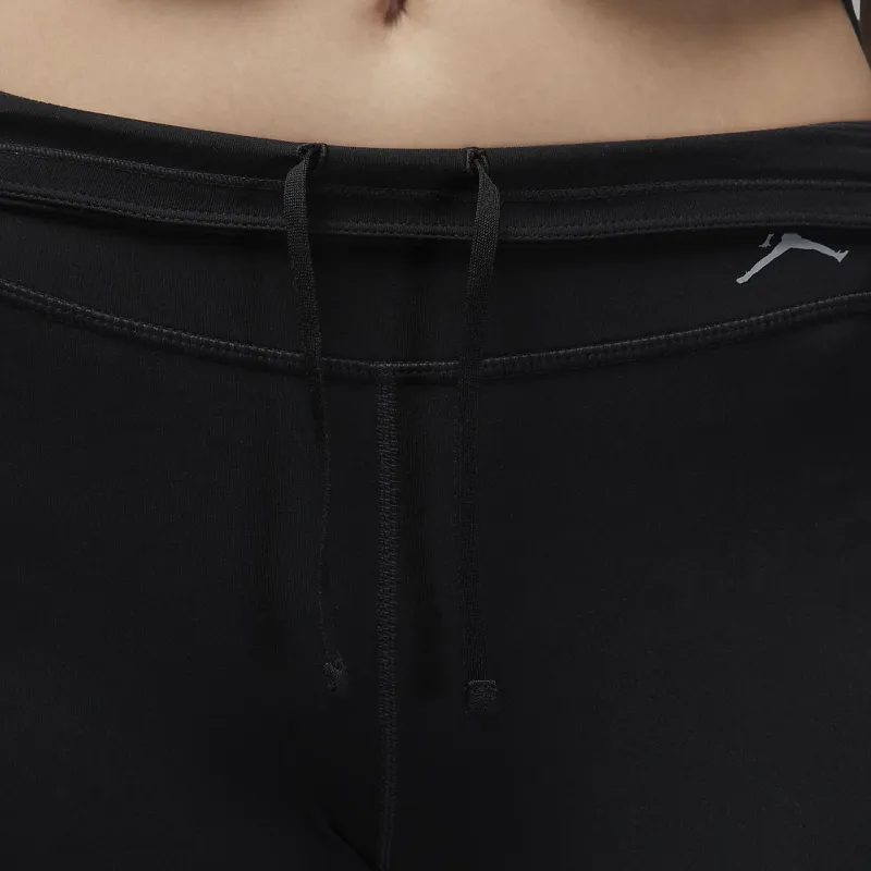 Jordan Sport Knitted Fabric Sweatpants Women's Black-3