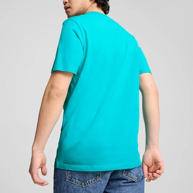 PUMA Mercedes AMG-Petronas F1 SS24 T-Shirt Men's Blue-3