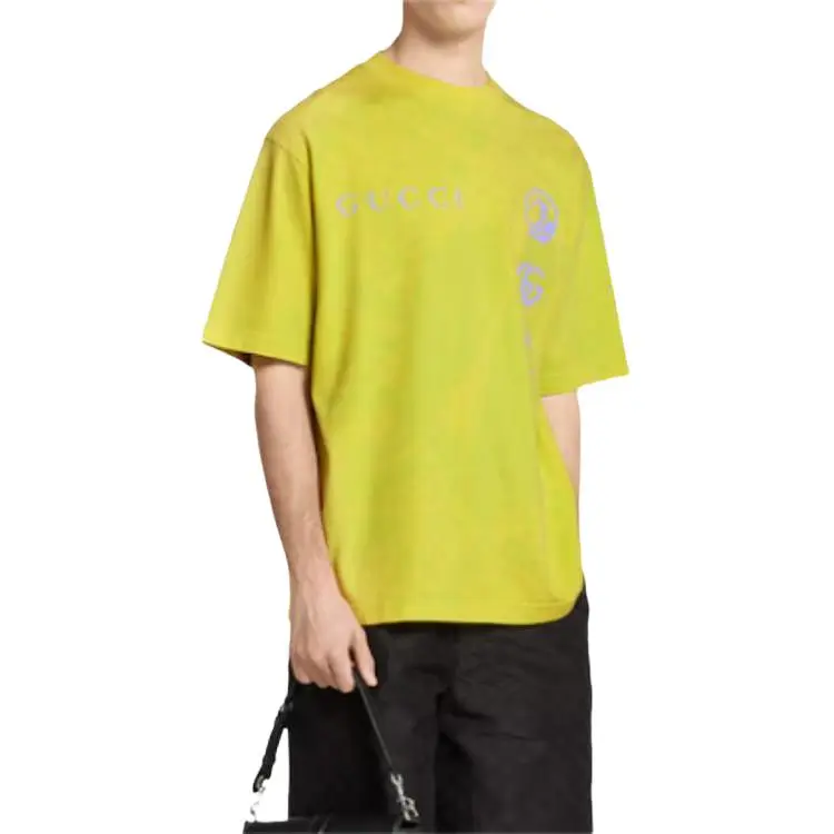 GUCCI FW25 T Shirt Men's Light Green-2