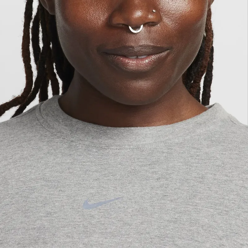 Nike Dri FIT One Women's Crew Neck French Terry Tunic-3