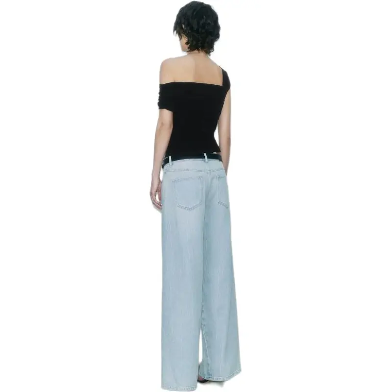 URBAN REVIVO T Shirts Women's Jet Black-2