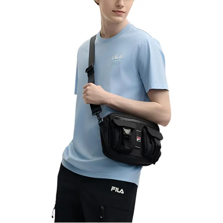 FILA ORIGINALE T Shirt Men's Cashmere Blue-3