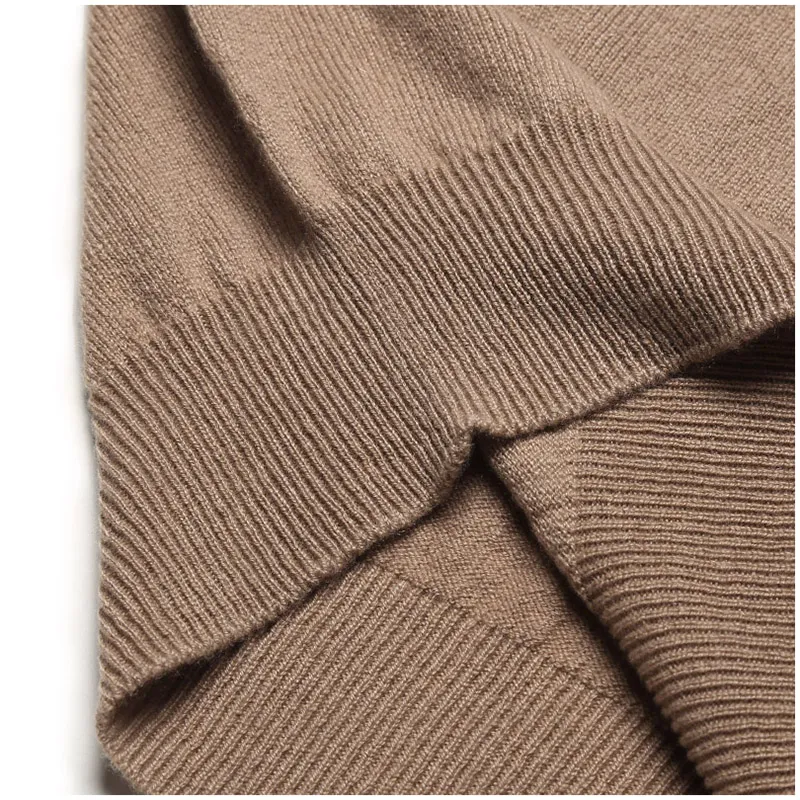 EMPORIO ARMANI FW21 Knitwear Women's Brown Beige-4