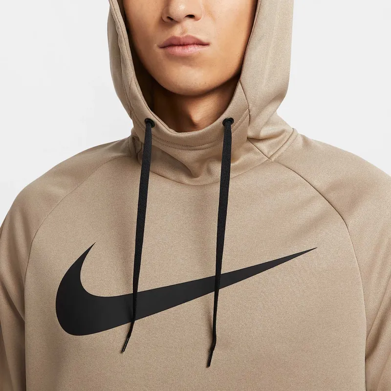 Nike SwooshTherma-FIT Sweatshirt Men's Khaki/Black-3