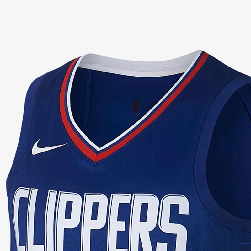 Nike Nike X NBA Basketball Jerseys Men's Blue-3