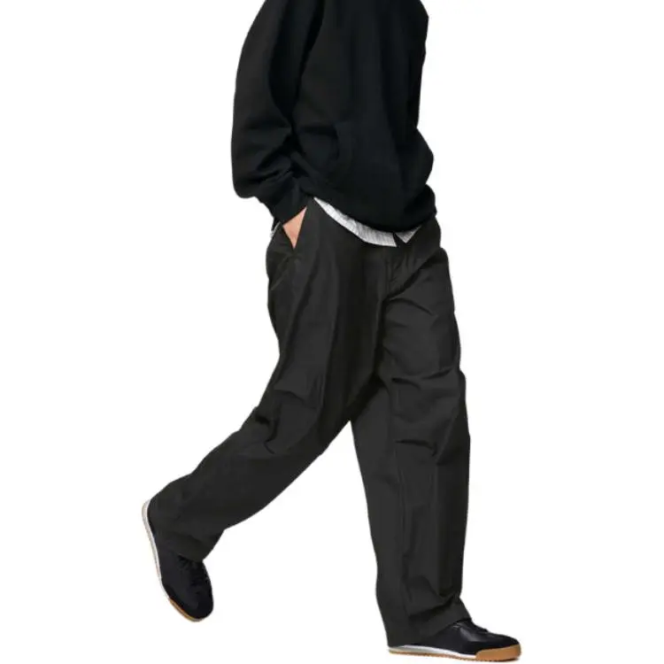 UNIQLO x Clare Waight Keller C Collection SS25 Casual Pants Men's Black-1