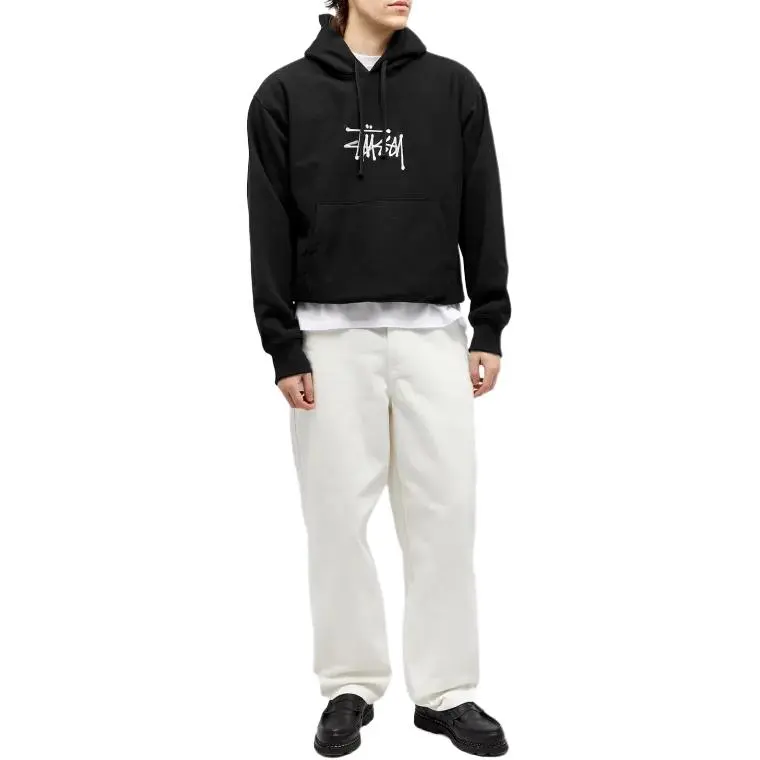 Stussy Basic Applique Hoodie-1
