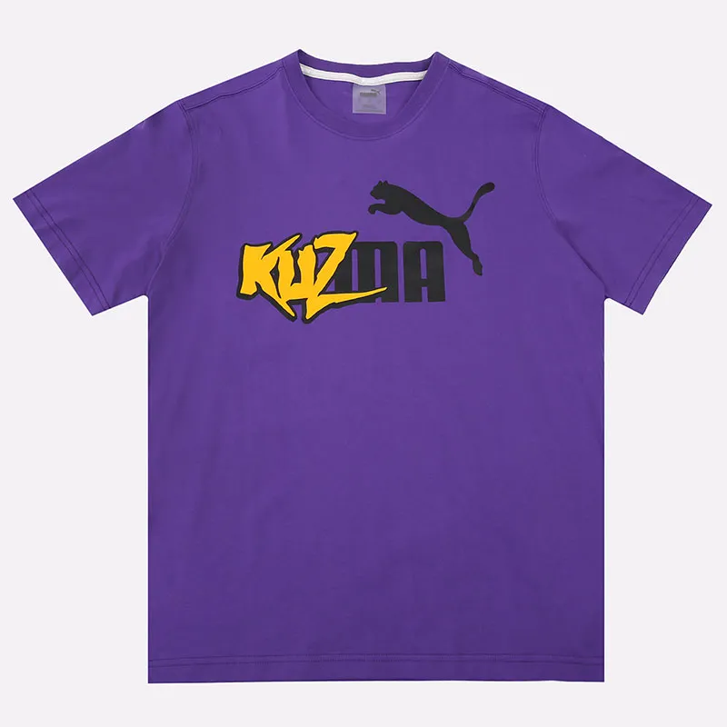 PUMA X KUZMA T-Shirts Men Purple-2