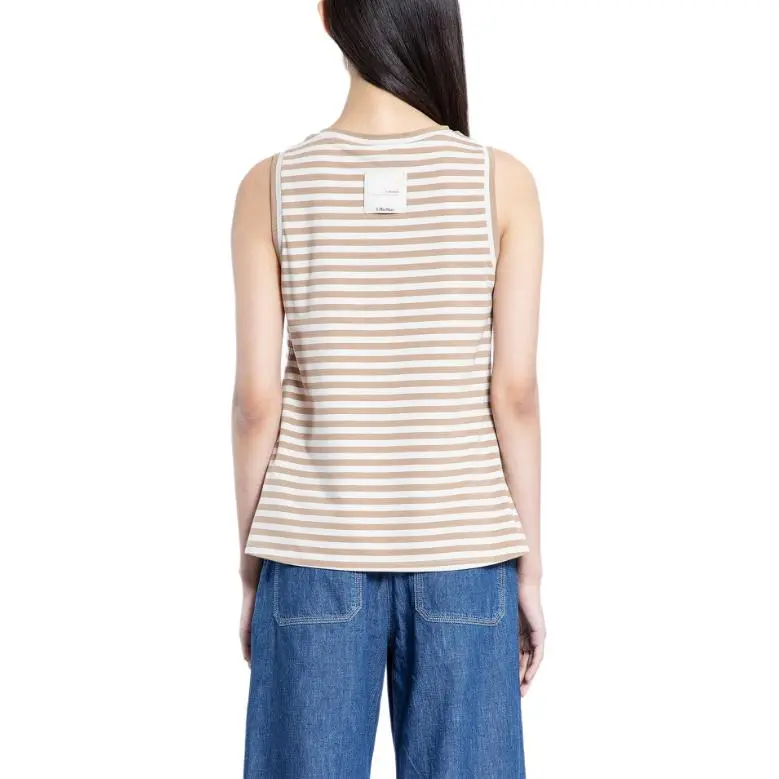 'S MAX MARA Tank Top Women's Beige-1