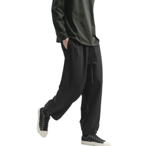 Nice Rice Knitted Sweatpants Men's Coal Black