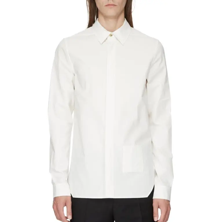 RICK OWENS X Bonotto Office Cotton Shirt-2
