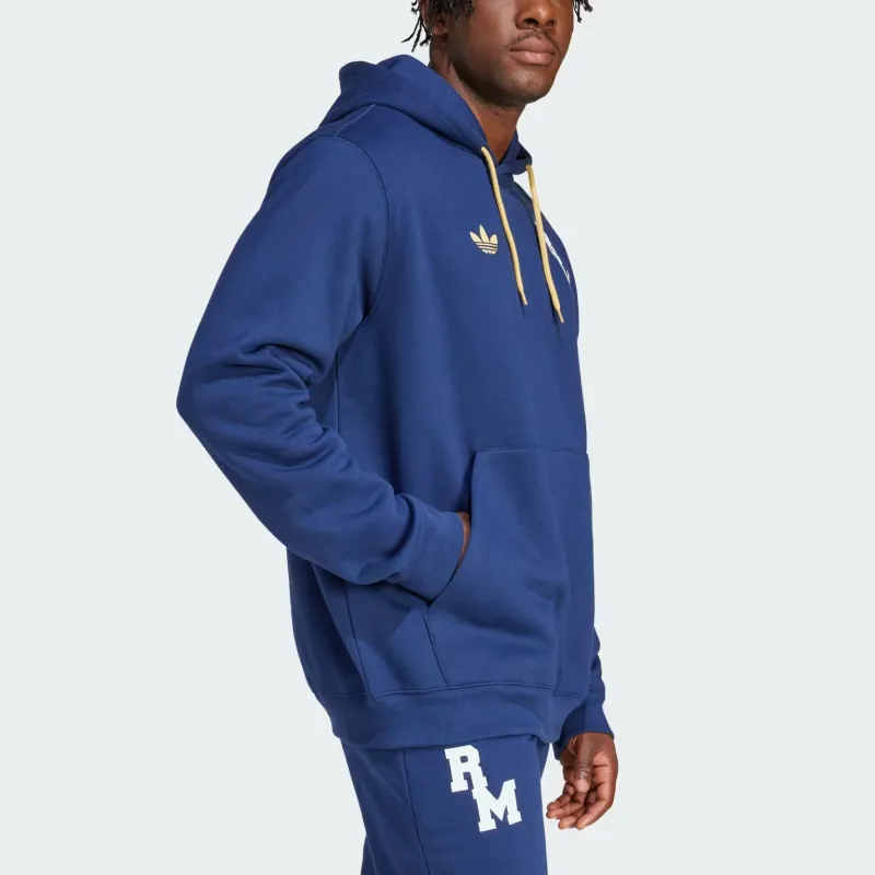 Adidas Originals VRCT FW24 Real Madrid Sweatshirt Men's Marine Blue-4