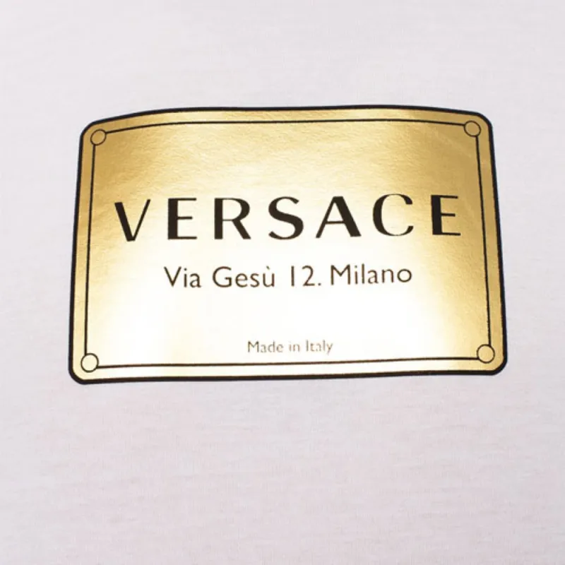 VERSACE T Shirts Men White-4