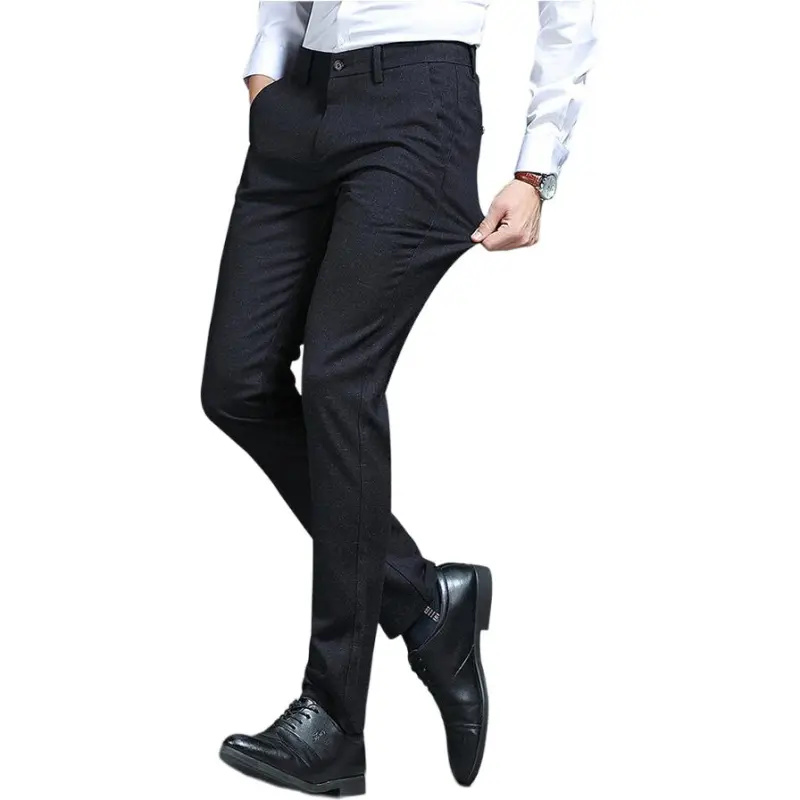 PIERRE CARDIN Casual Pants Men's Black-3
