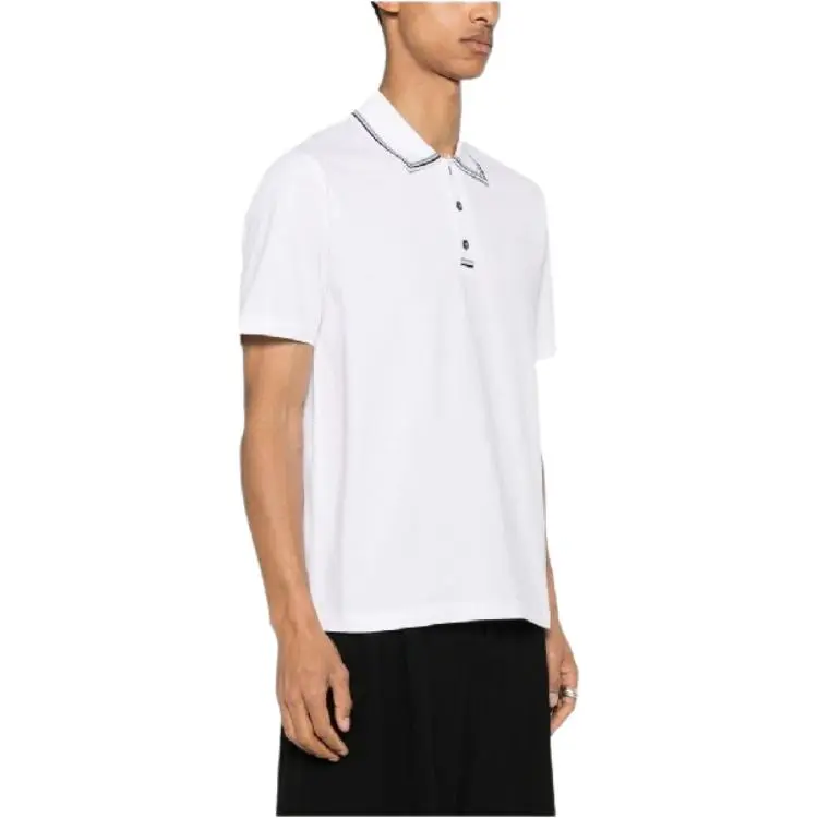 FERRAGAMO SS24 Polo Shirt Men's White-4
