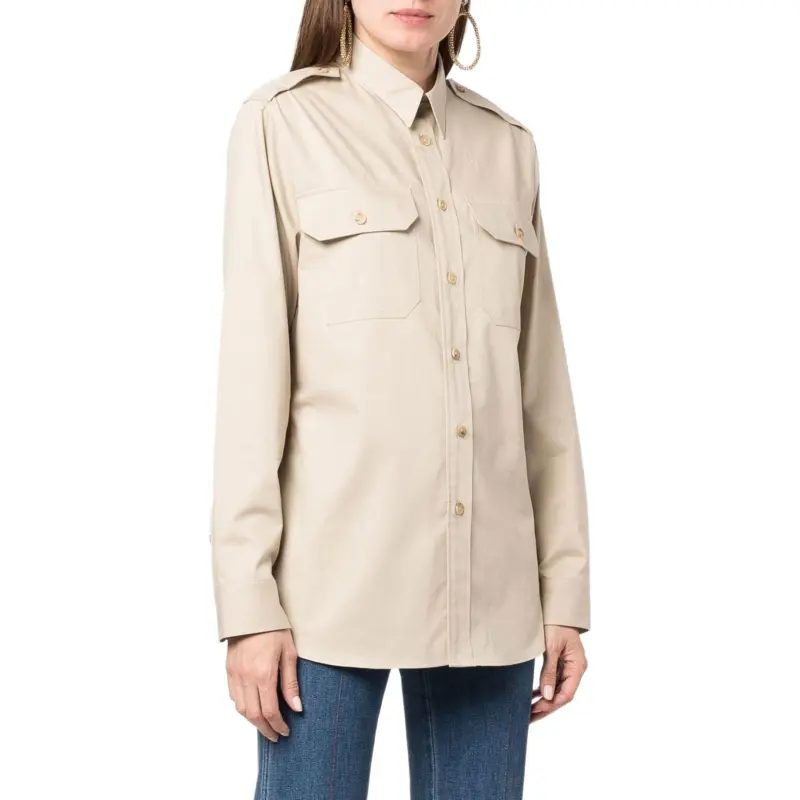 Ralph Lauren Collection Ry Flap pocket Long sleeve Shirt-2