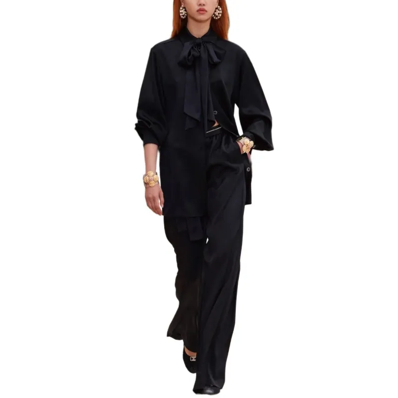 CHANEL Shirts Women's Black-1