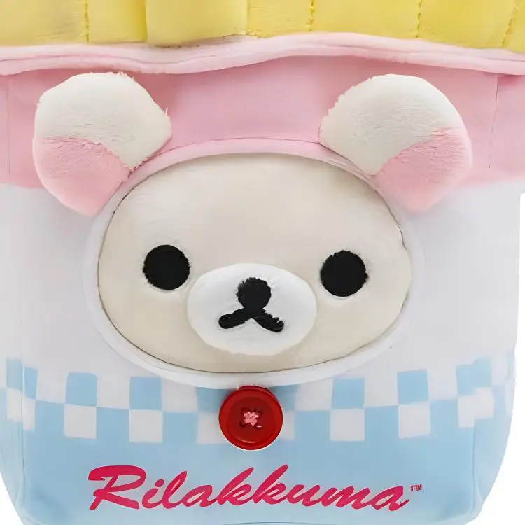SAN X Relaxing Bear Dolls Plush Doll 6.3cm Height-2