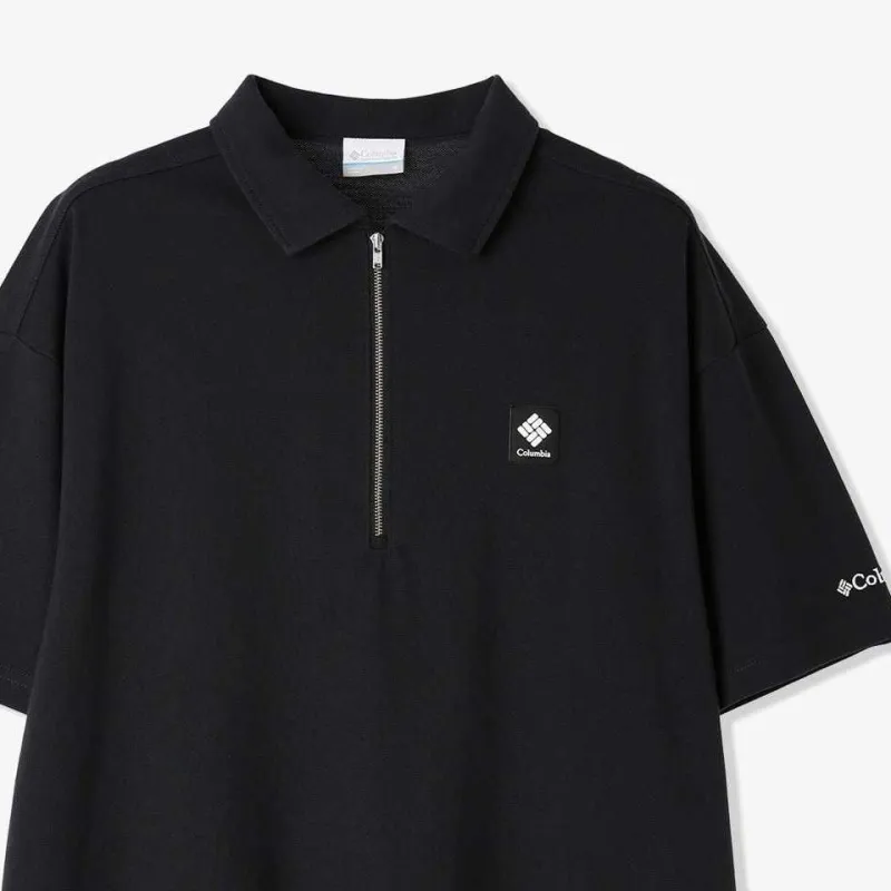 Columbia B Bowl Polo Shirt Men's Black-2