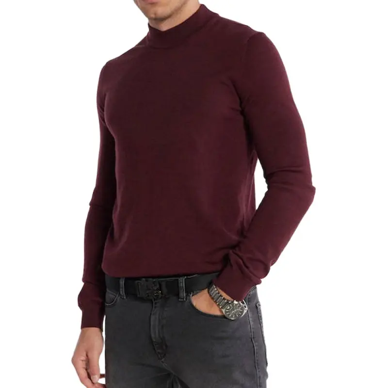 HUGO BOSS Sweater Men's Dark Red-2