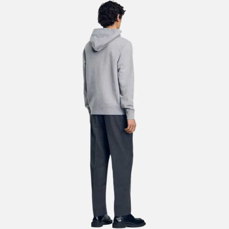 Sandro Logo embroidered Hoodie-2