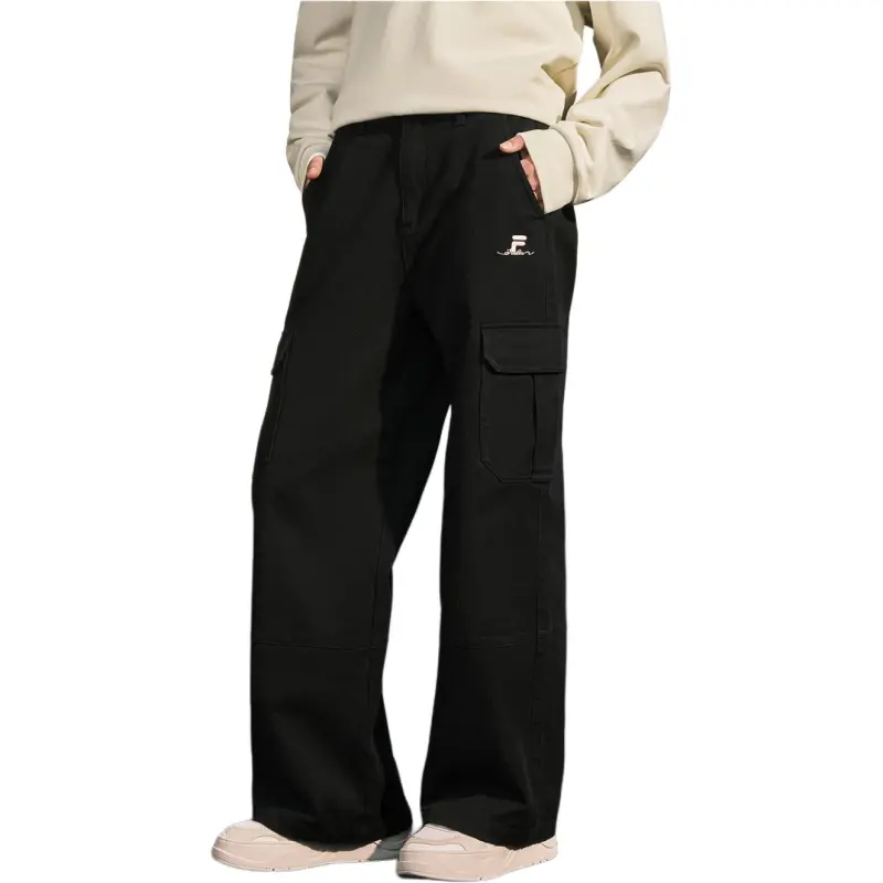FILA FUSION Casual Pants Women's Jet Black-2