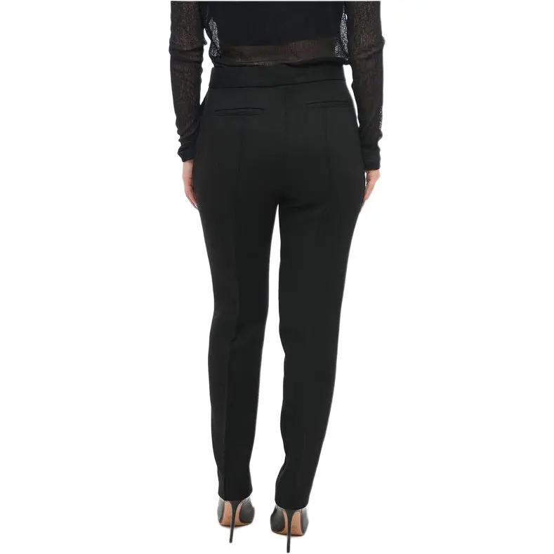 TORY BURCH Twill Crepe Trousers-4