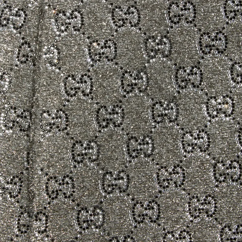 GUCCI Monogrammed Tweed Skirt-6