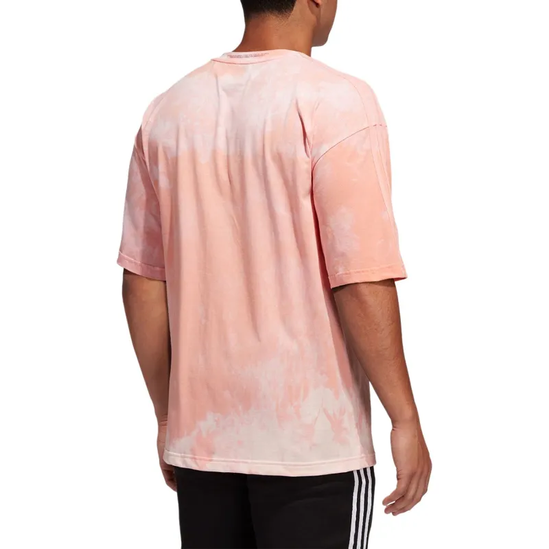 Adidas T Shirts Men Pink-2