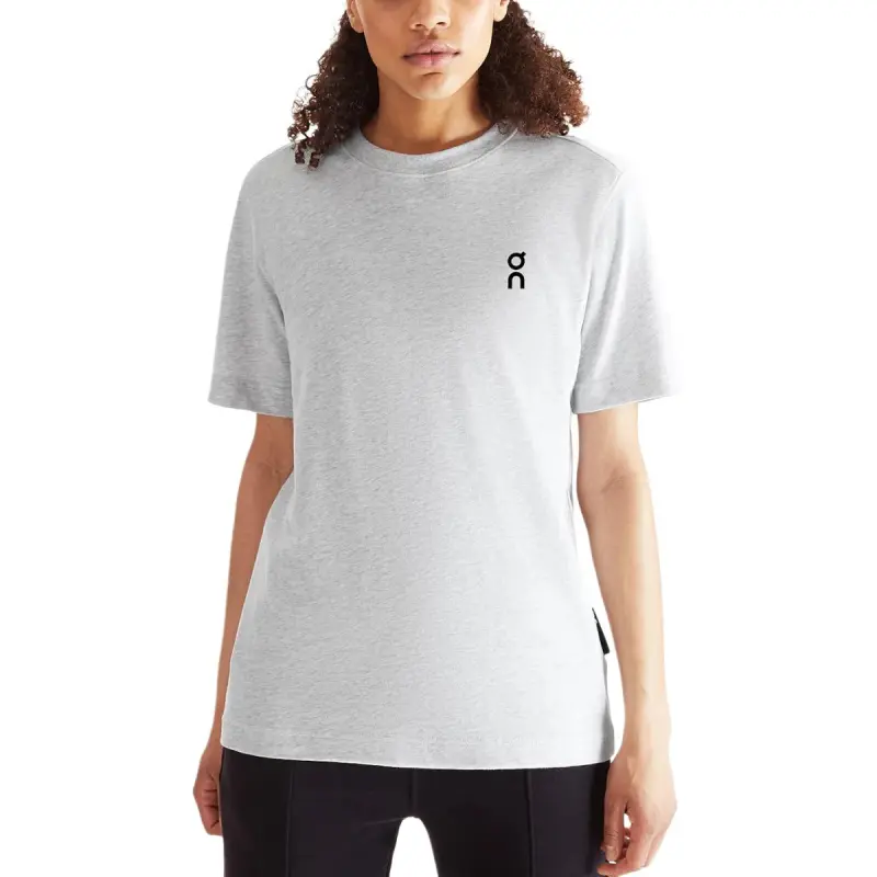 On T Shirt Women's Meteorite Gray-2