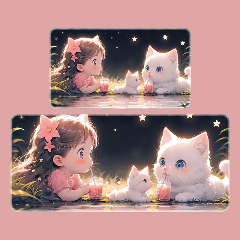 Directions Extra Large Esports Slim Fit Large Size Double Precision Locking Edge Natural Rubber Sole Mouse Pads-3
