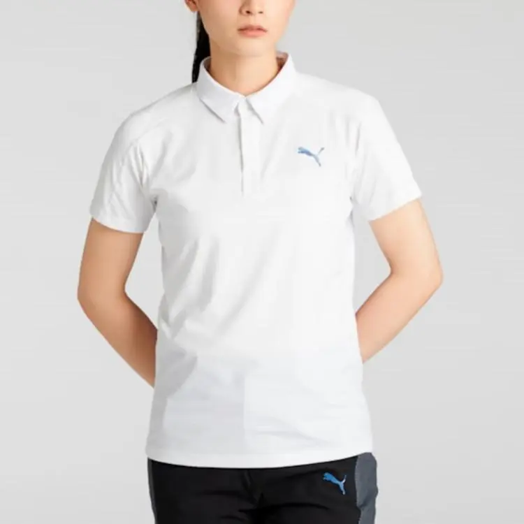 PUMA Polo Shirts Women's White-2