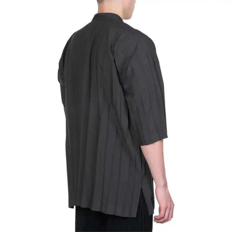 Homme Plissé Issey Miyake Edge Pressed crease Shirt-2