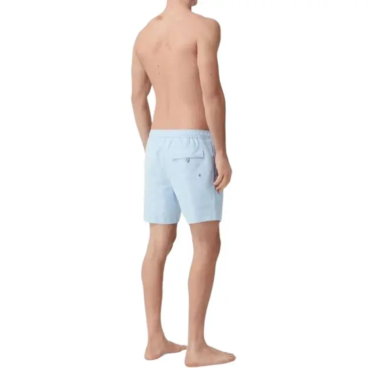 Burberry Swimming Shorts Men's Light Blue-3