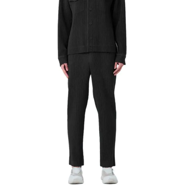 Homme Plissé Issey Miyake Wool Like Light Trousers-2