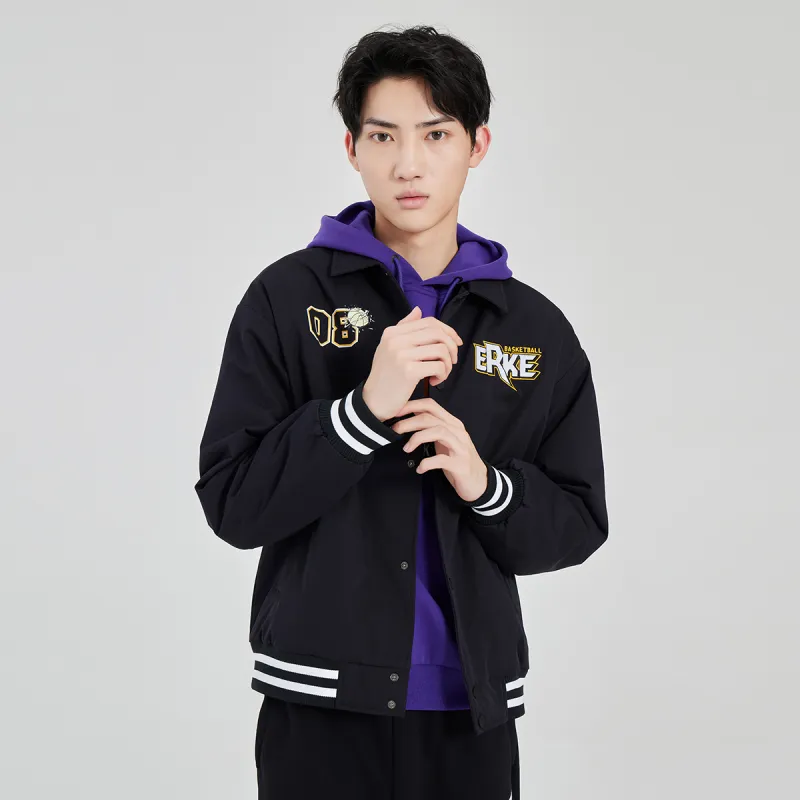 Erke Jackets Men Jet Black-7