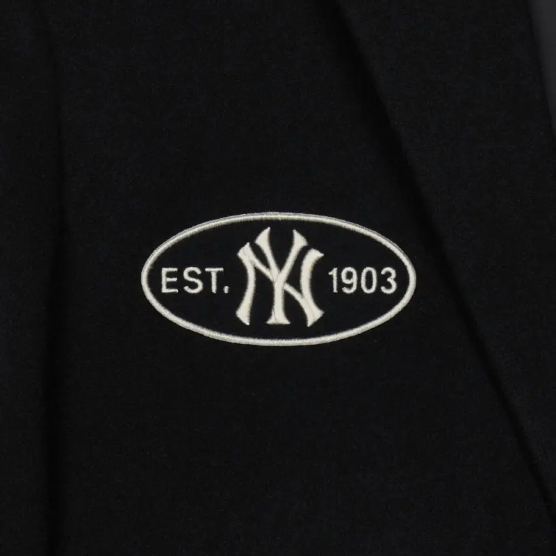 MLB New York Yankees Varsity New York Yankees Jackets Coats Unisex Black-5