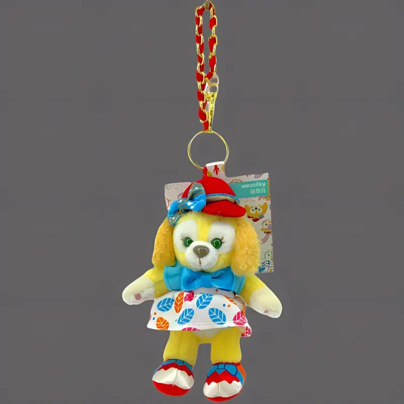 Disney CookieAnn 2020 Summer Music Festival Summer Limited Edition Cookie Key Ring Dolls Plush Pendant Small Size Tall-2