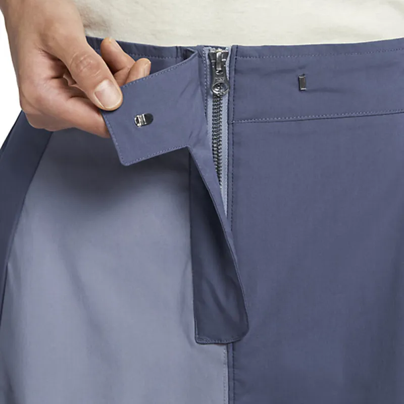Nike Sportswear Collection Embroidered Mid-Length Skirt Blue-3